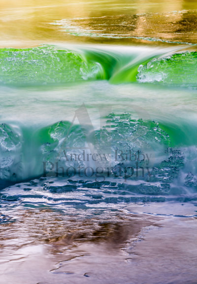 art, colourful ice, abstract photo, ice, winter