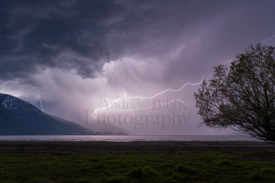 Lightning, Kootenay lake, Art